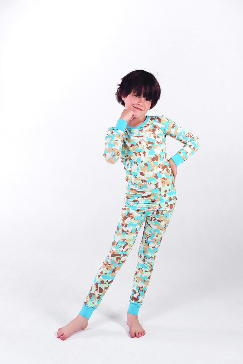 Camonials Bunnies Kids (Two-Piece Pajama)