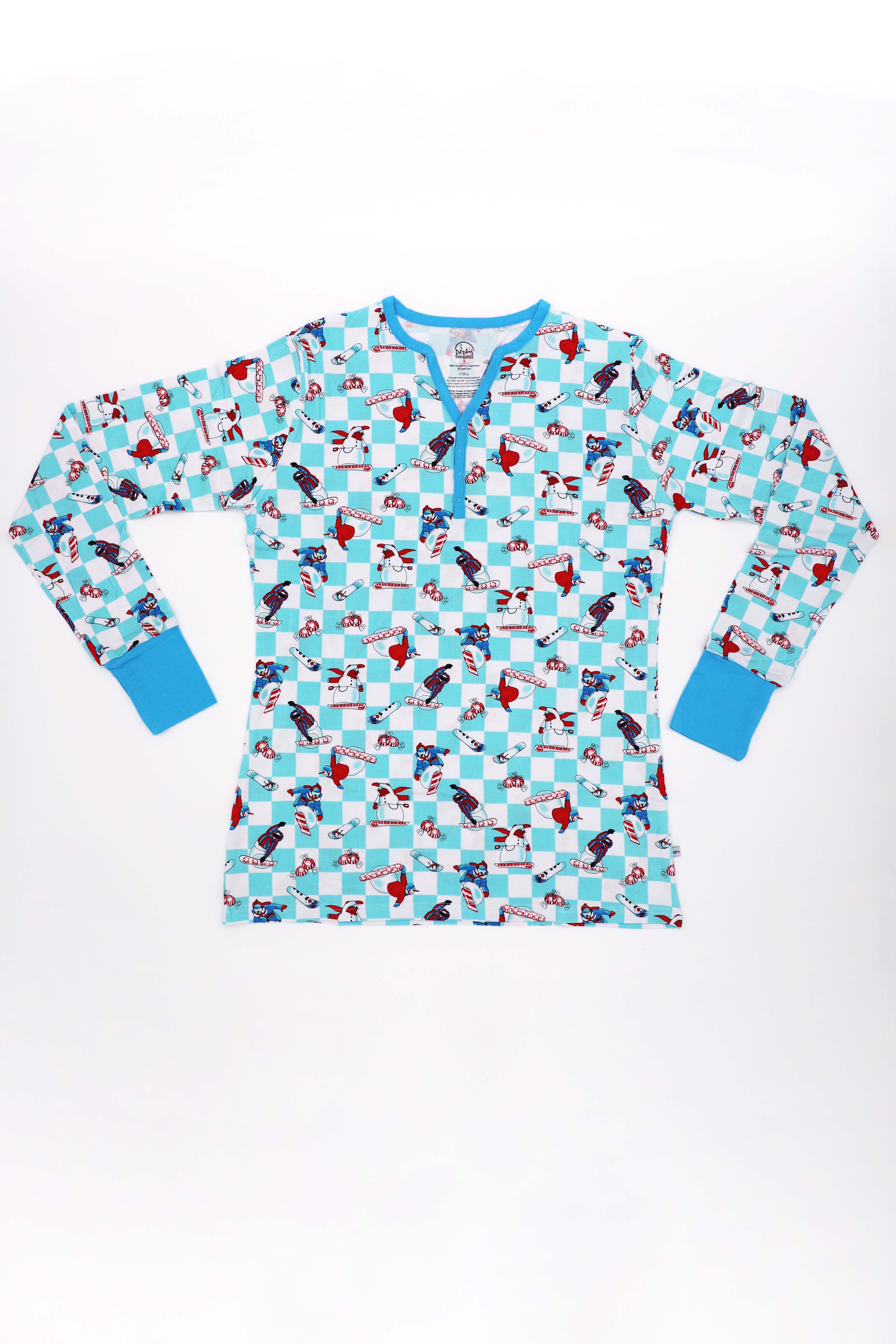 Snowpalz Womans (Long Sleeve Pajama Top)