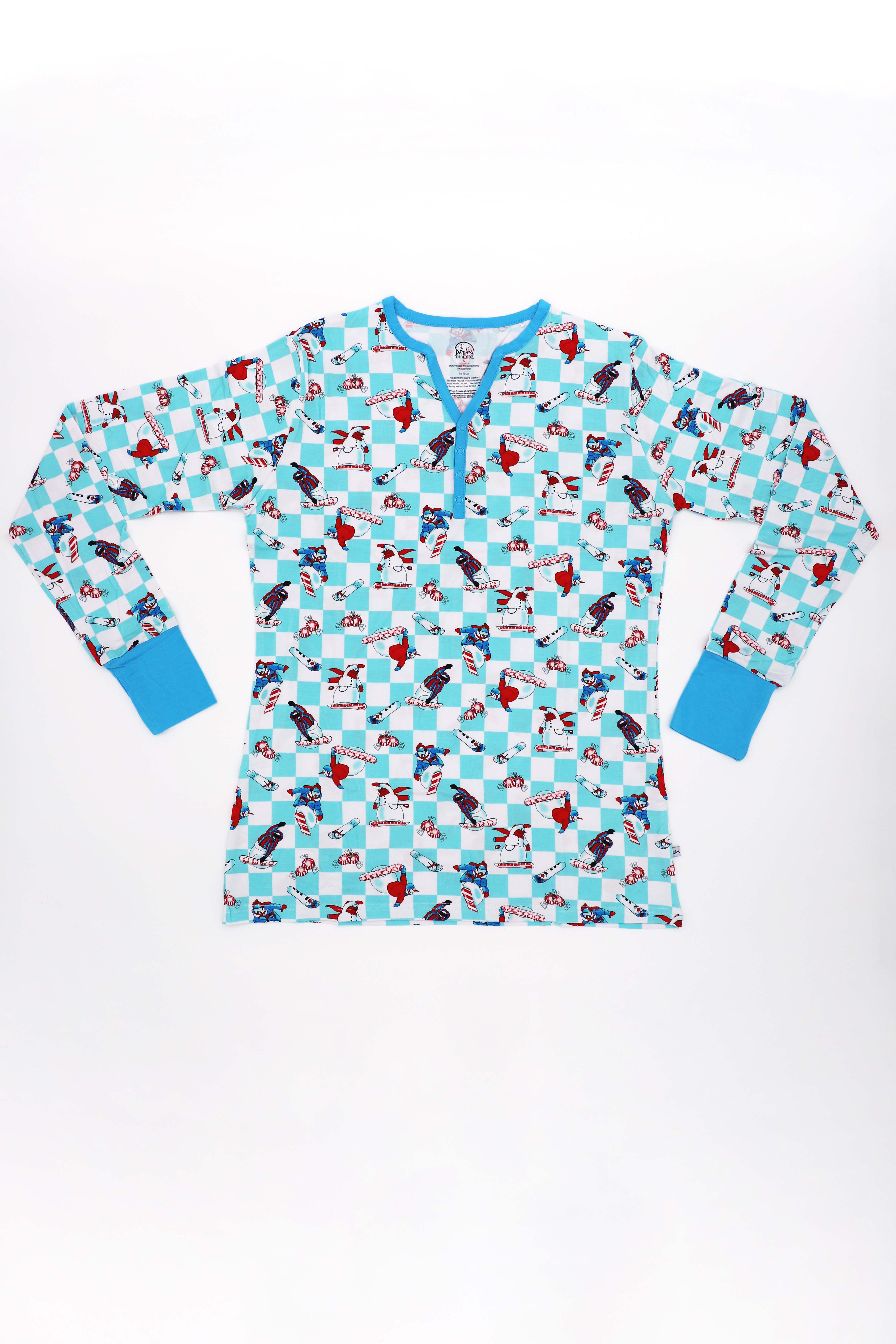 Snowpalz Womans (Long Sleeve Pajama Top)
